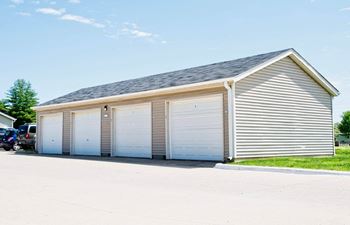 Detached parking garage available*